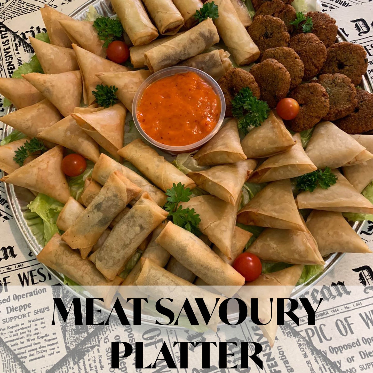 meat savory platter