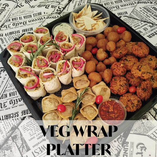 veg wrap platter