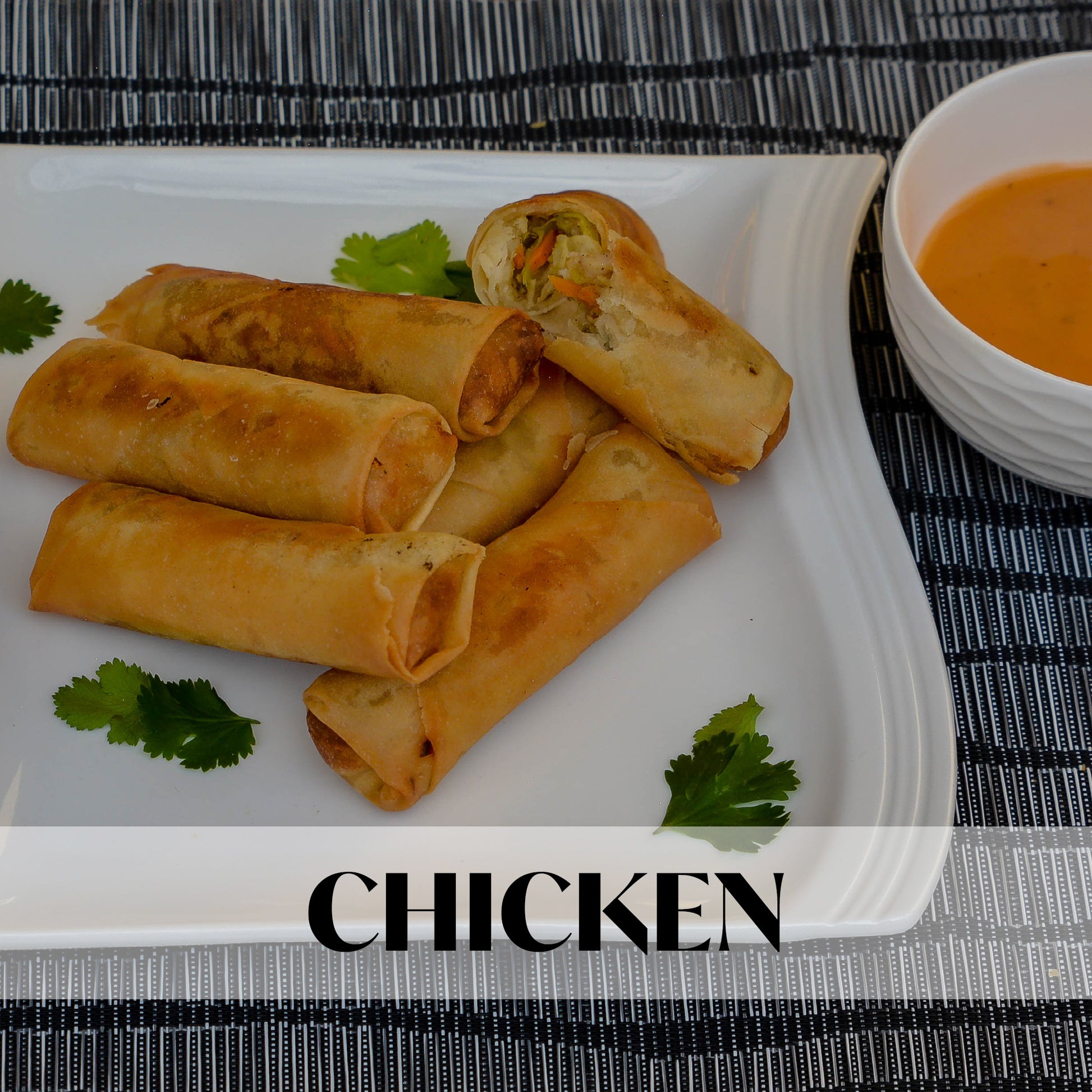 chicken spring rolls | thesnack.co.za